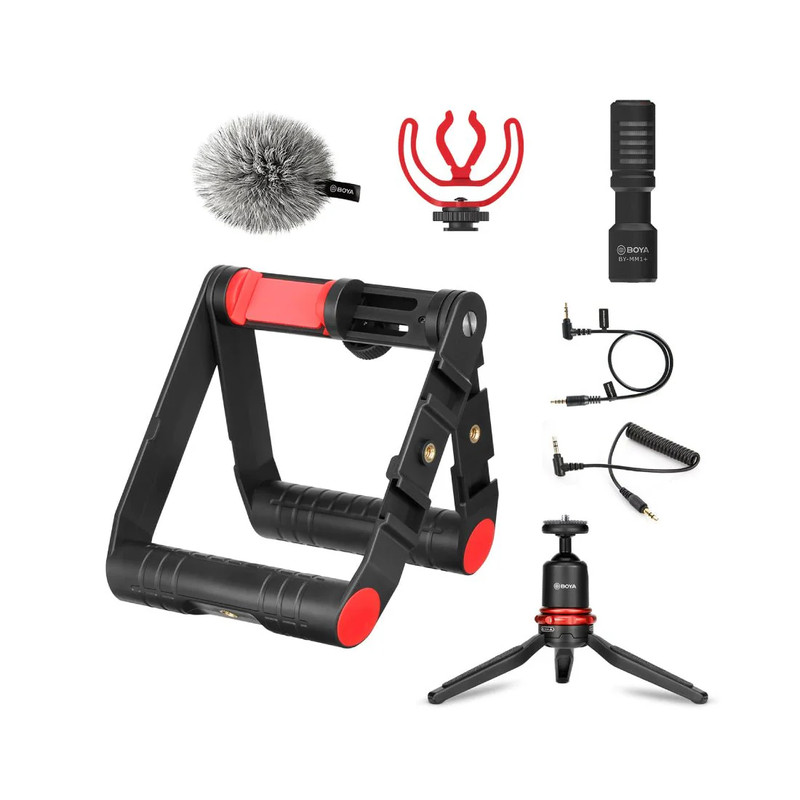 Boya BY-VG380 Multifunctional Smartphone Video Kit - ميكروفون